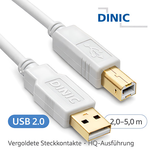 Dinic usb druckerkabel - usb,