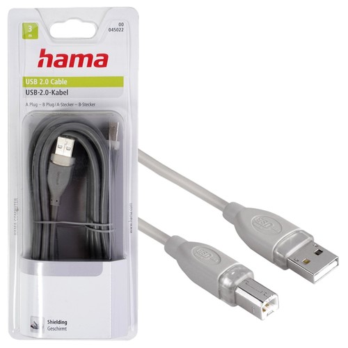 Hama usb kabel - 3m, usb-kabel