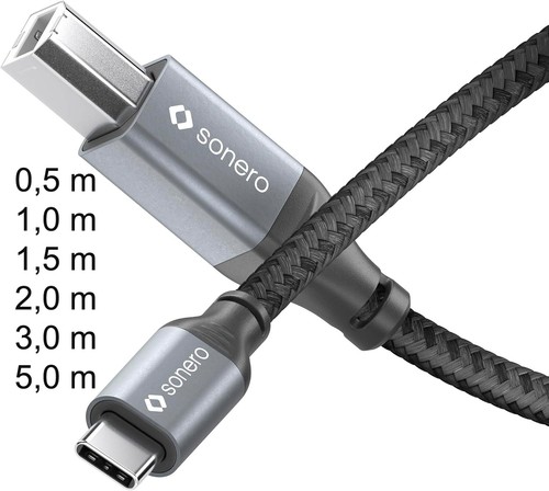 Usb druckerkabel auf - usb, c