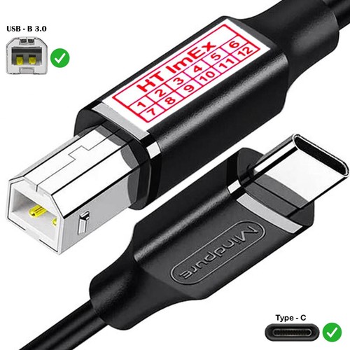 Usb druckerkabel auf - c, c