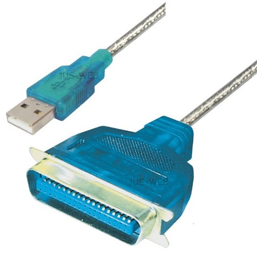 Usb stecker centronics - a,
